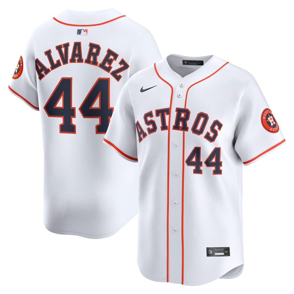 Yordan Alvarez Houston Astros Nike Home Limited Player Jersey - White-1