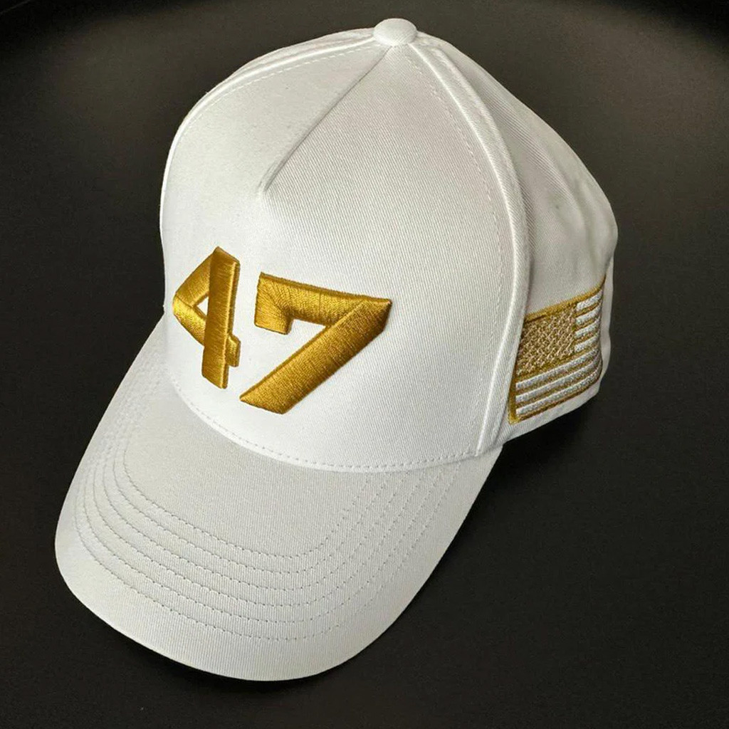 47 Hat Charlie Kirk Trump Gold Embroidered Hat Charlie Kirk Merch Patriotic Gifts For Dad-1 47 Hat Charlie Kirk Trump Gold Embroidered Hat Charlie Kirk Merch Patriotic Gifts For Dad-1