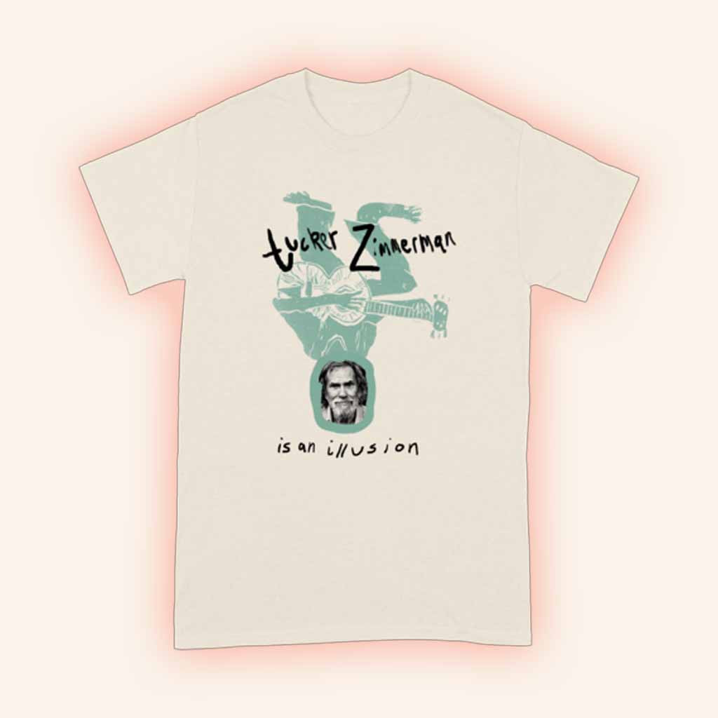 4AD Merch Tucker Zimmerman Is An Illusion T-Shirt Gift Ideas For Music Lovers-1
