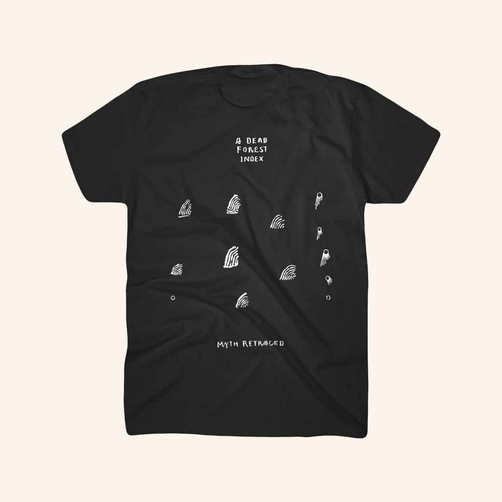 A Dead Forest Index Merch Myth Retraced Black T-Shirt Gifts For Him-1