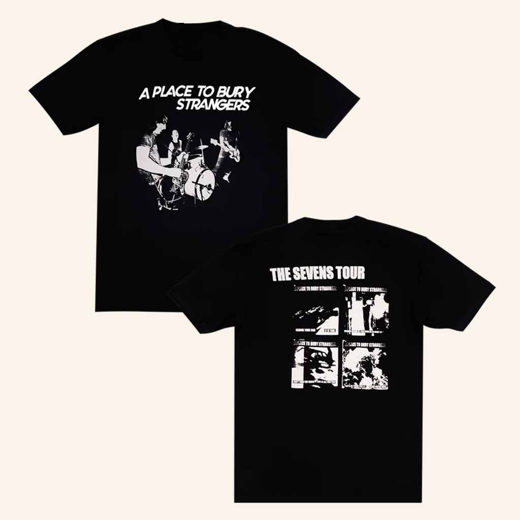 A Place To Bury Strangers Merch Sevens Tour T-Shirt Gifts For Boyfriend-1