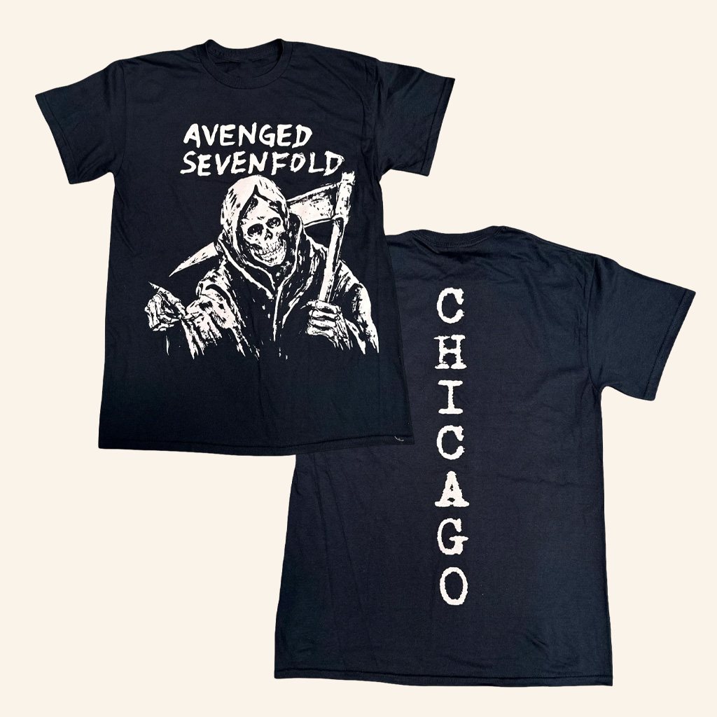 A7X World Merch Avenged Sevenfold Reaper Soldier Field Pop-Up Shirt Gifts For Fan-1 A7X World Merch Avenged Sevenfold Reaper Soldier Field Pop-Up Shirt Gifts For Fan-1