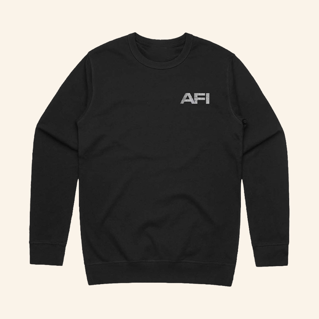 AFI Merch Logo Black Sweatshirt Unique Gift For Rock Music Lovers-1 AFI Merch Logo Black Sweatshirt Unique Gift For Rock Music Lovers-1