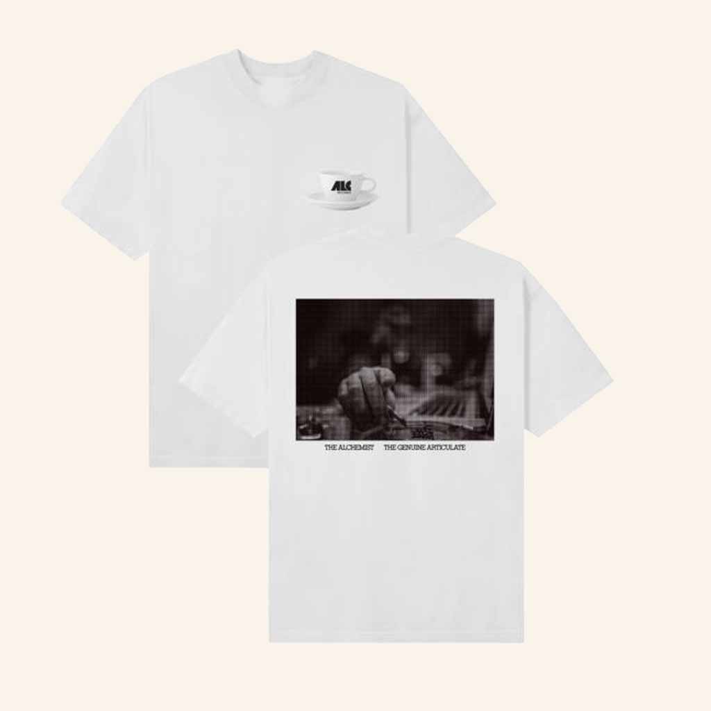 ALC Records Merch TGA Espresso White T-Shirt Christmas Gift Ideas For Men-1