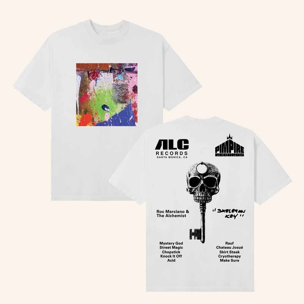 ALC Records Merch  The Skeleton Key White T-Shirt Christmas Gift Ideas For Friend-1