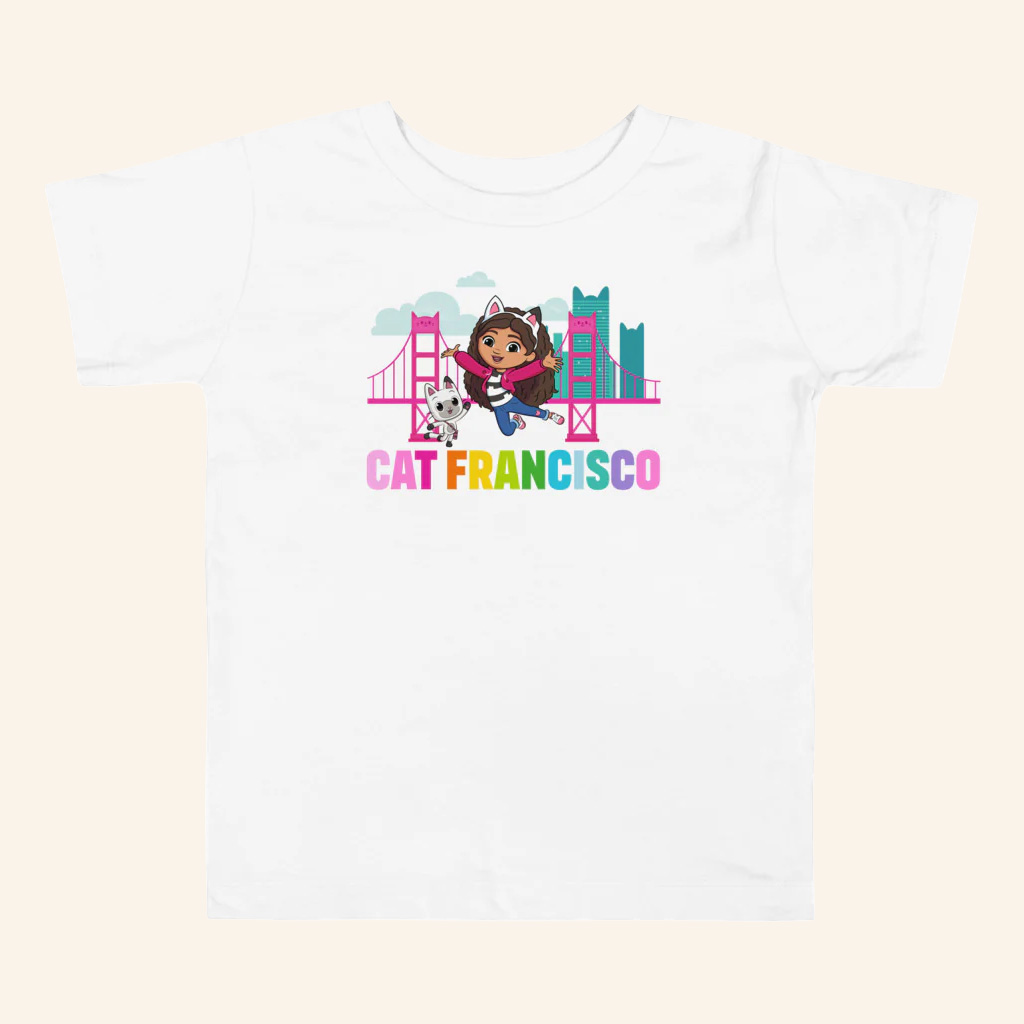 AMC Gabby Dollhouse Merch Cat Francisco T-Shirt Best Christmas Gifts For Daughter-1 AMC Gabby Dollhouse Merch Cat Francisco T-Shirt Best Christmas Gifts For Daughter-1