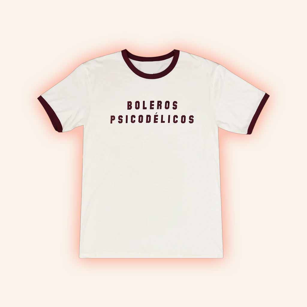 Adrian Quesada Merch Boleros Psicodelicos Ringer T-Shirt Birthday Gift For Husband-1