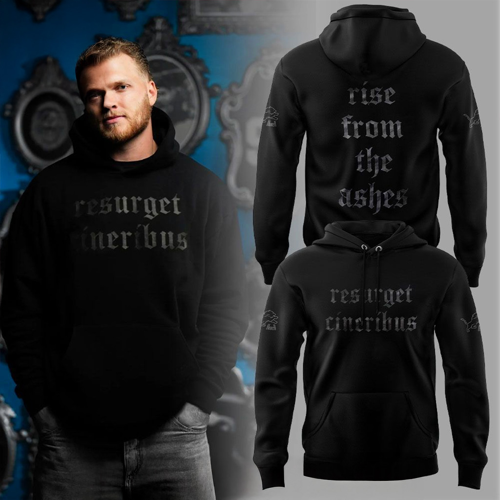 Aidan Hutchinson House Of Hutch X Detroit Lions Resurget Cineribus Hoodie House Of Hutch Merch-1