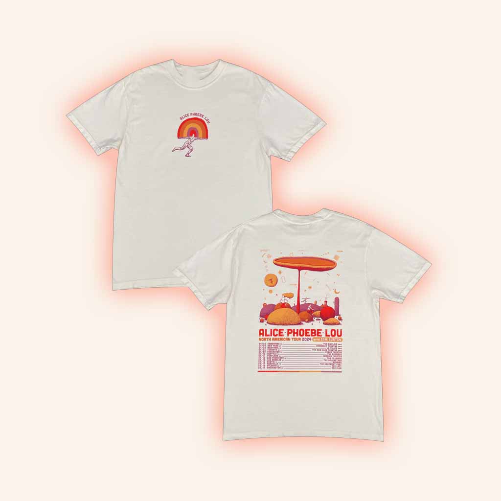 Alice Phoebe Lou Merch North American Tour 2024 T-Shirt Presents For Music Lovers-1 Alice Phoebe Lou Merch North American Tour 2024 T-Shirt Presents For Music Lovers-1