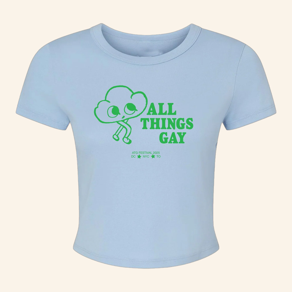 All Things Go Merch All Things Gay Baby Tee Gifts For Girlfriend-1