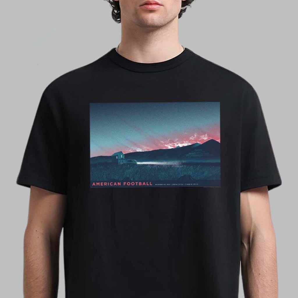 American Football Concert Poster For Ciudad De Mexico At Corona Capital 2024 Shirt Fans Gifts-1 American Football Concert Poster For Ciudad De Mexico At Corona Capital 2024 Shirt Fans Gifts-1