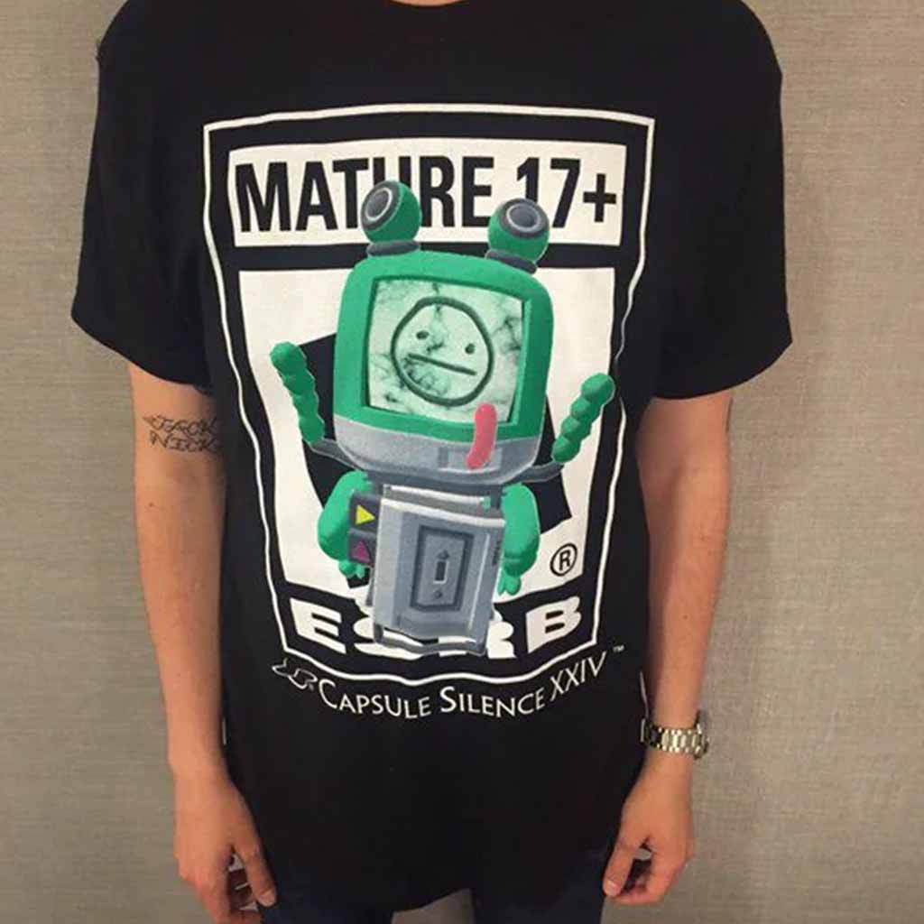 Anamanaguchi Merch Capsule Silence XXIV FRUG Shirt Gift Ideas For Music Lovers-1