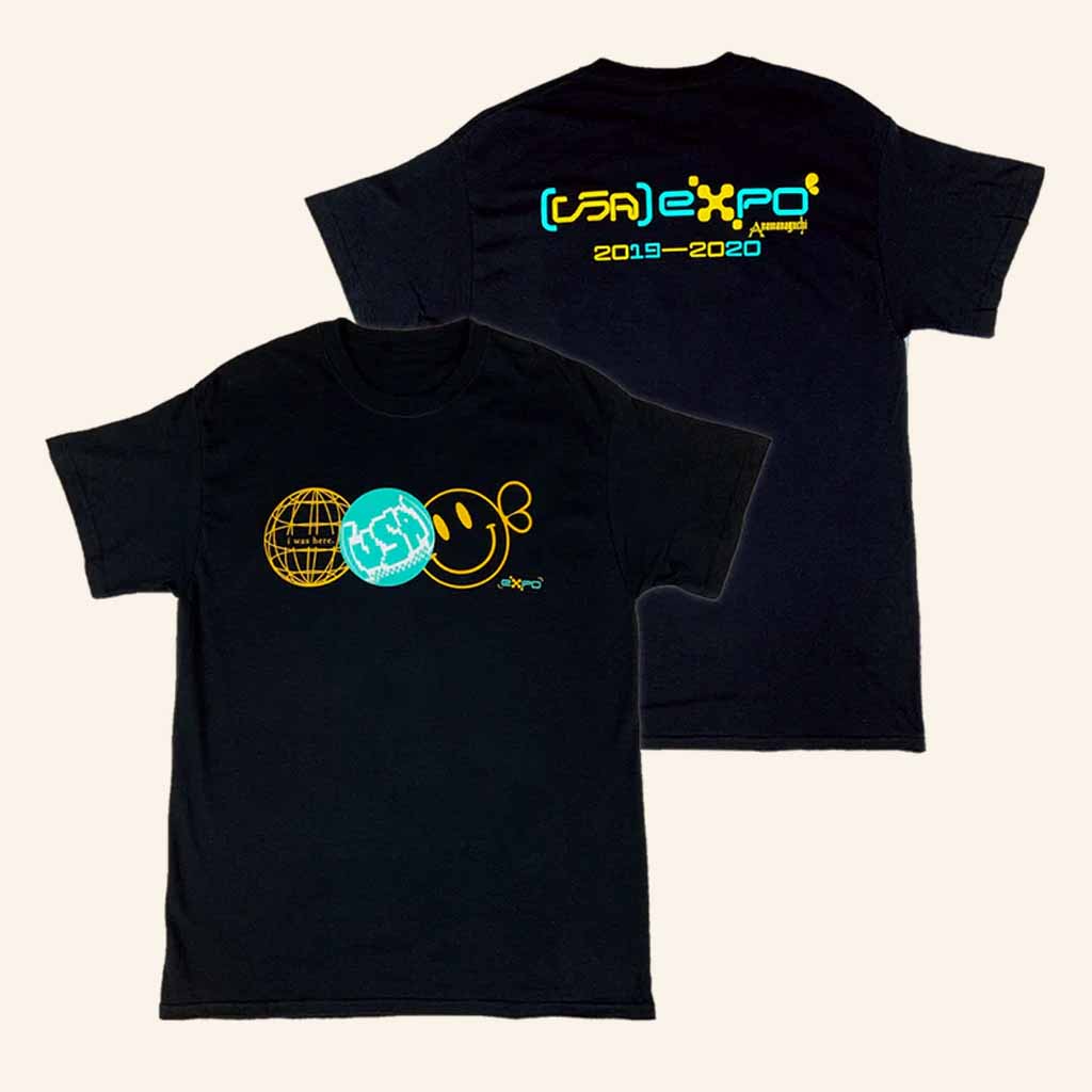 Anamanaguchi Merch Expo T-Shirt Presents For Music Lovers-1