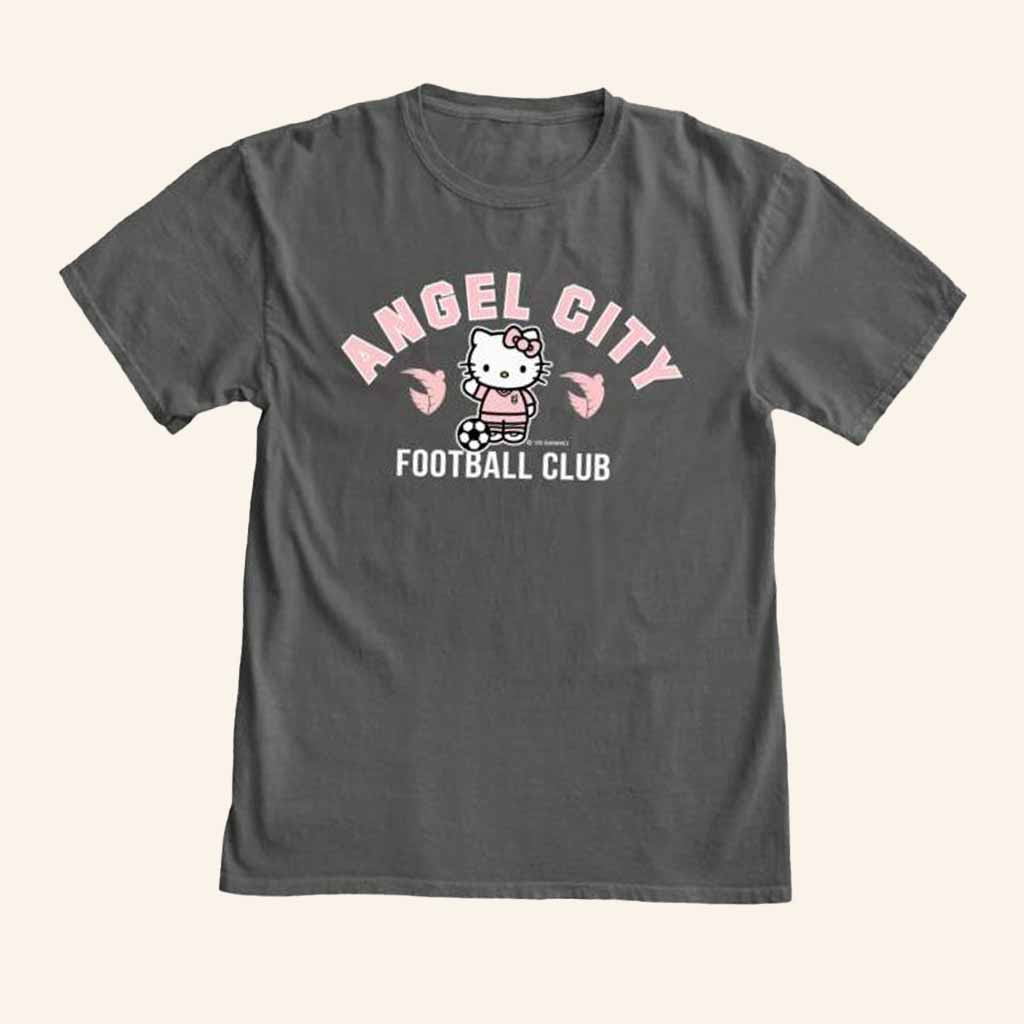 Angel City Merch Angel City FC X Hello Kitty Armour Shirt Football Fan Gift Ideas-1