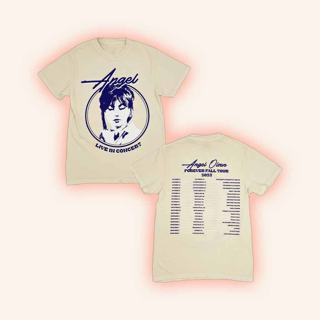 Angel Olsen Merch Angel Olsen Live In Concert T-Shirt Gifts For Her-1 Angel Olsen Merch Angel Olsen Live In Concert T-Shirt Gifts For Her-1