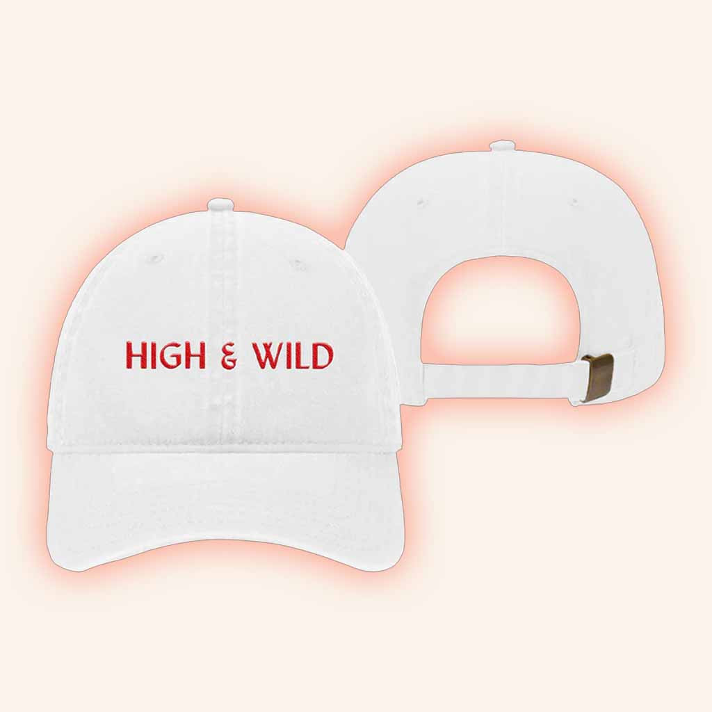 Angel Olsen Merch High And Wild Hat Embroidered Best Gifts For Music Lovers-1