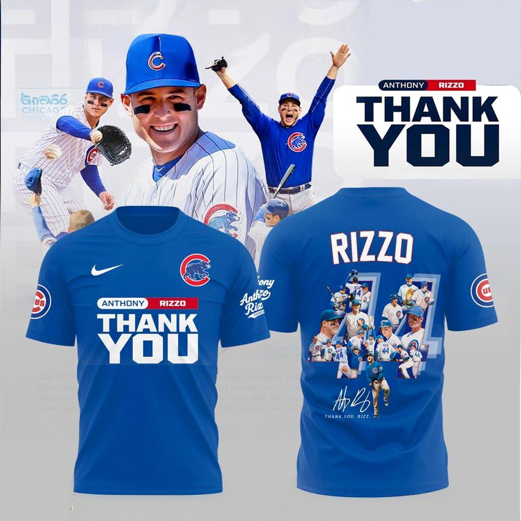 Anthony Rizzo Thank You Chicago Cubs Legend T-Shirt Anthony Rizzo Merch Gifts For Brother-1