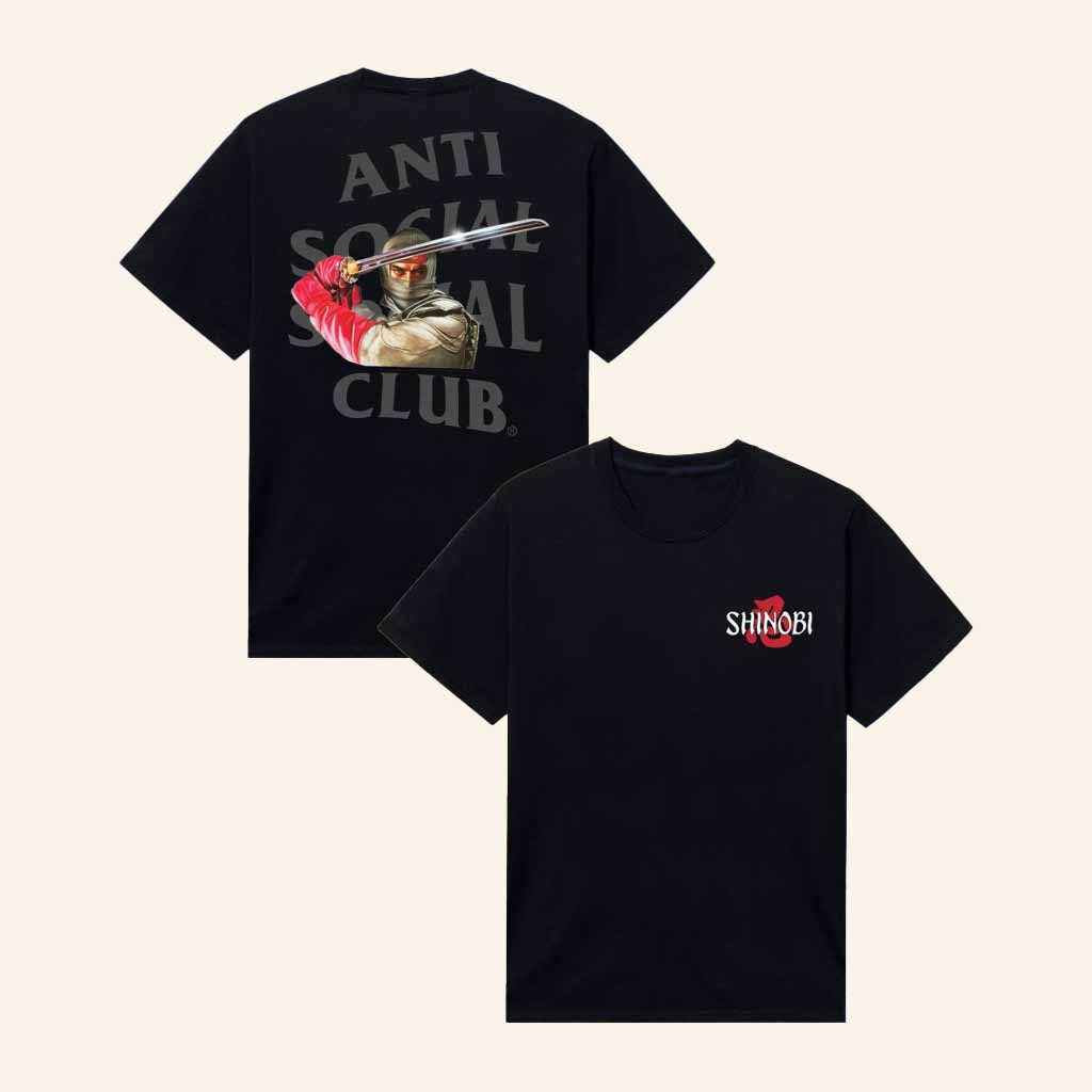 Anti Social Social Club Merch ASSC X Shinobi Blade T-Shirt Christmas Gifts For Brother-1