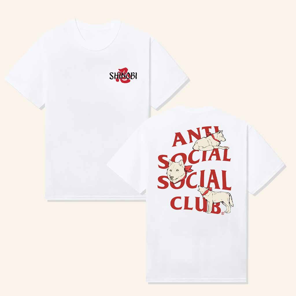 Anti Social Social Club Merch ASSC X Shinobi Yamoto T-Shirt Christmas Gifts For Her-1 Anti Social Social Club Merch ASSC X Shinobi Yamoto T-Shirt Christmas Gifts For Her-1