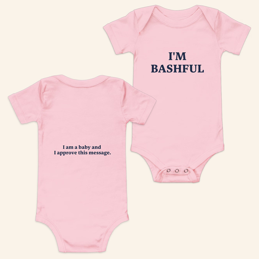 Ashby Merch I'm Bashful Toddler Bodysuit Lorax Silly Merch Birthday Gifts For Baby-1