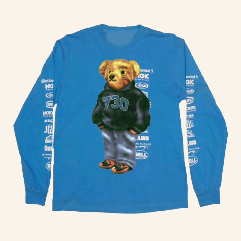 Asspizza Merch 730 Bear Revived Long Sleeve Shirt Gifts For Friends-1