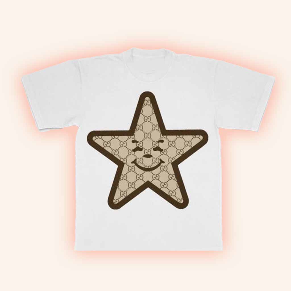 Asspizza Merch Designer Star White Shirt Great Christmas Gifts For Her-1