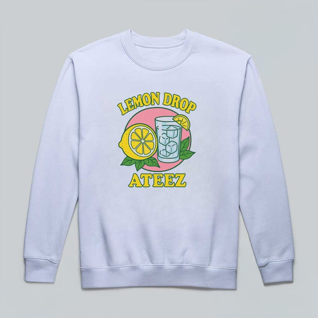 Ateez Lemon Drop Golden Hour Sweatshirt Tour 2025 Fan Merch Gifts For Daughter-1 Ateez Lemon Drop Golden Hour Sweatshirt Tour 2025 Fan Merch Gifts For Daughter-1