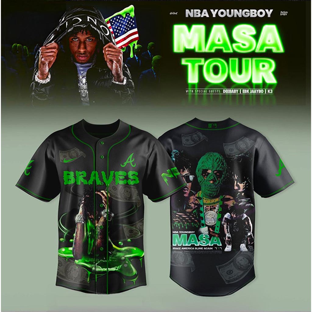Atlanta Braves x NBA YoungBoy MASA Tour Jersey Atlanta Braves Merch Gift For Adults-1 Atlanta Braves x NBA YoungBoy MASA Tour Jersey Atlanta Braves Merch Gift For Adults-1
