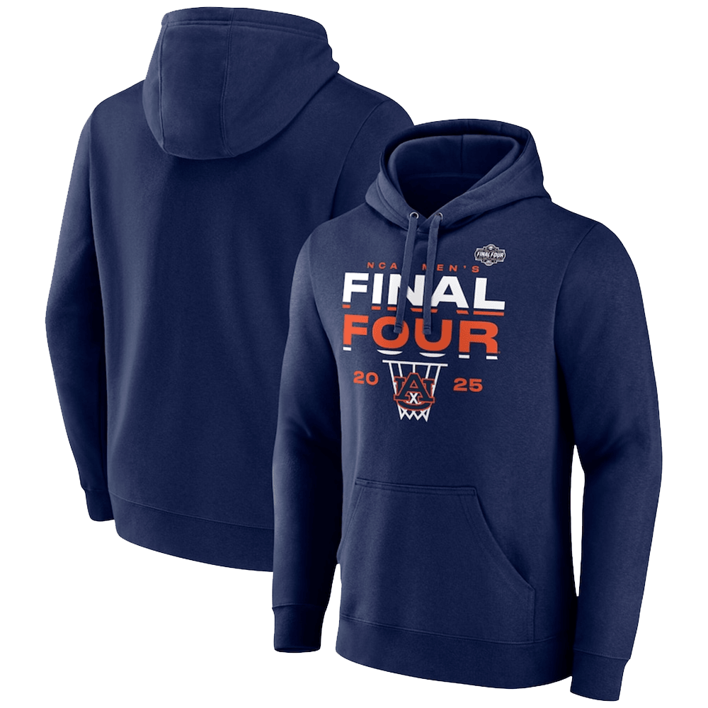 Auburn Final Four Hoodie 2025 Final Four Merch Awesome Father's Day Gifts-1