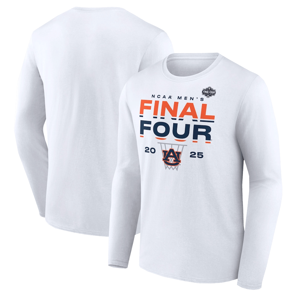 Auburn Final Four Long Sleeve Shirt 2025 Final Four Merch Dad Fathers Day Gifts-1 Auburn Final Four Long Sleeve Shirt 2025 Final Four Merch Dad Fathers Day Gifts-1