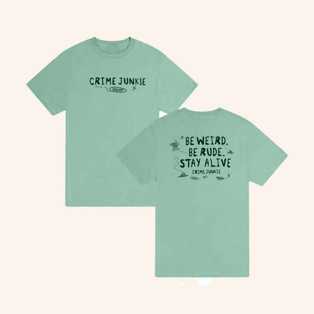 Audiochuck Merch Crime Junkie Bwbrsa Scribble T-Shirt Best Gifts For Husband-1 Audiochuck Merch Crime Junkie Bwbrsa Scribble T-Shirt Best Gifts For Husband-1