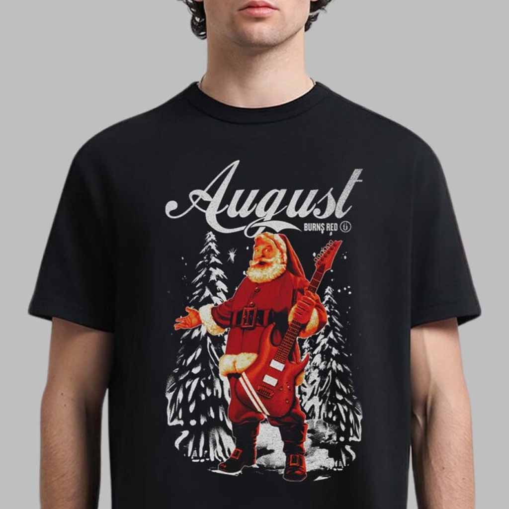 August Burns Red Merch Cola Santa Jake T-Shirt Christmas Gift For Fans-1 August Burns Red Merch Cola Santa Jake T-Shirt Christmas Gift For Fans-1
