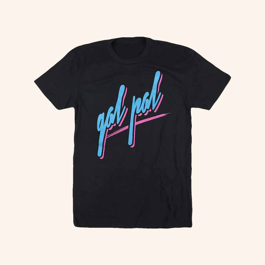 Autostraddle Merch Gal Pal Black T-Shirt Good Gifts For Son-1