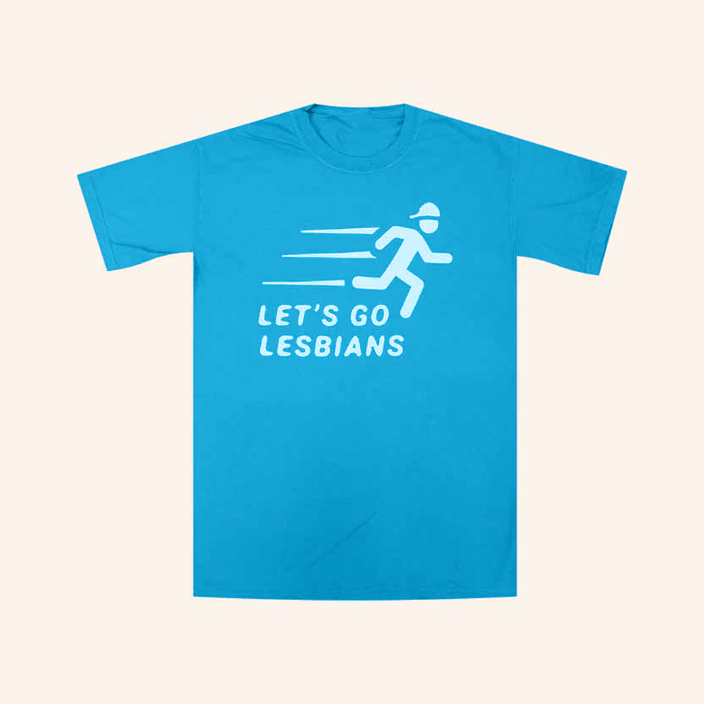 Autostraddle Merch Let's Go Lesbians T-Shirt Gift For Girlfriend-1