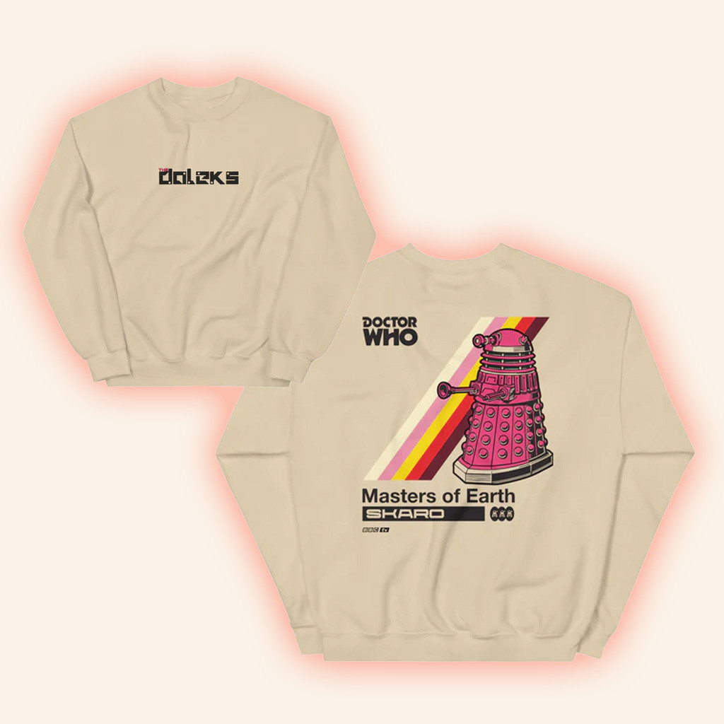 BBC Merch Doctor Who Dalek Sweatshirt Gift Ideas For Friends-1 BBC Merch Doctor Who Dalek Sweatshirt Gift Ideas For Friends-1