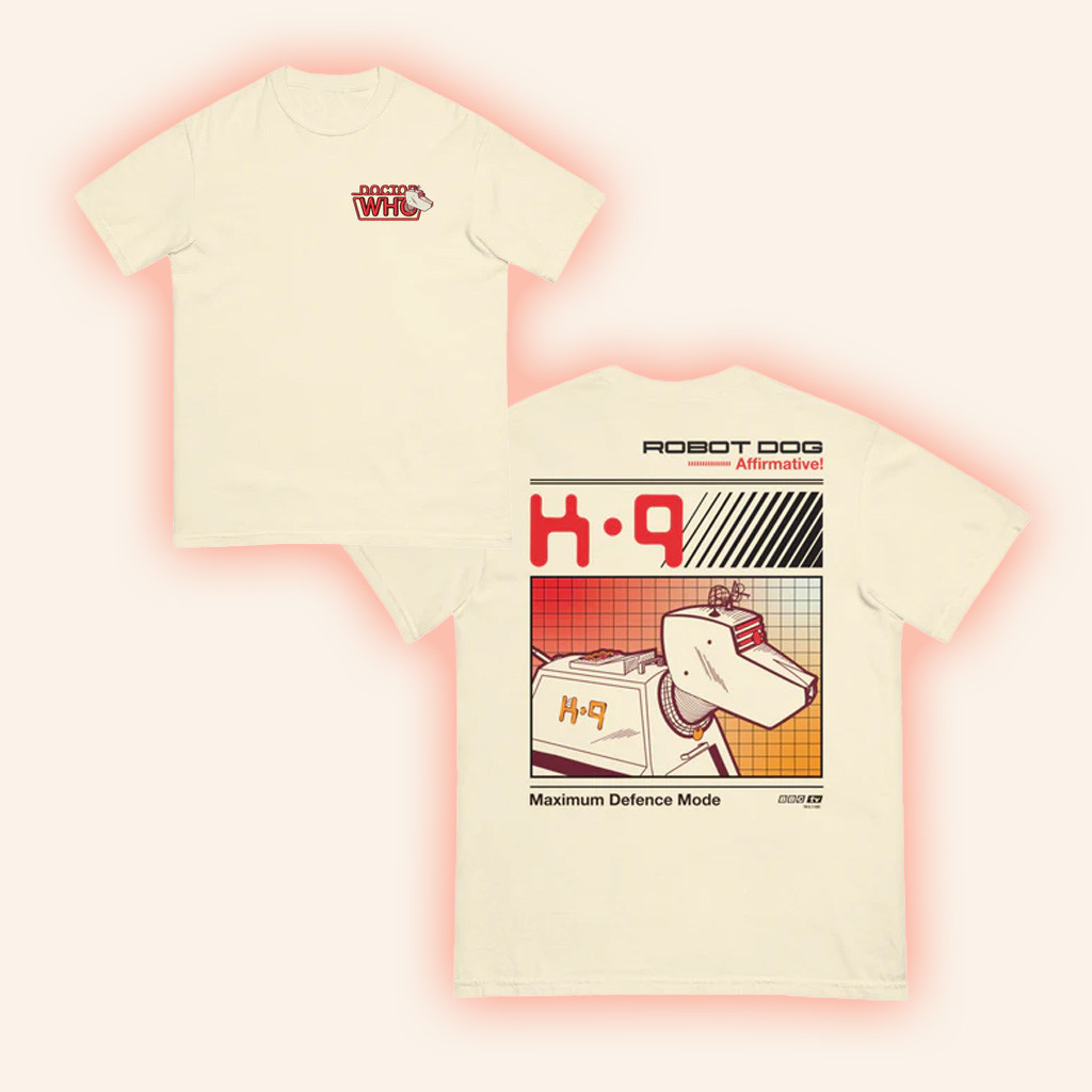 BBC Merch Doctor Who K-9 T-Shirt Gift Ideas For Dudes-1 BBC Merch Doctor Who K-9 T-Shirt Gift Ideas For Dudes-1