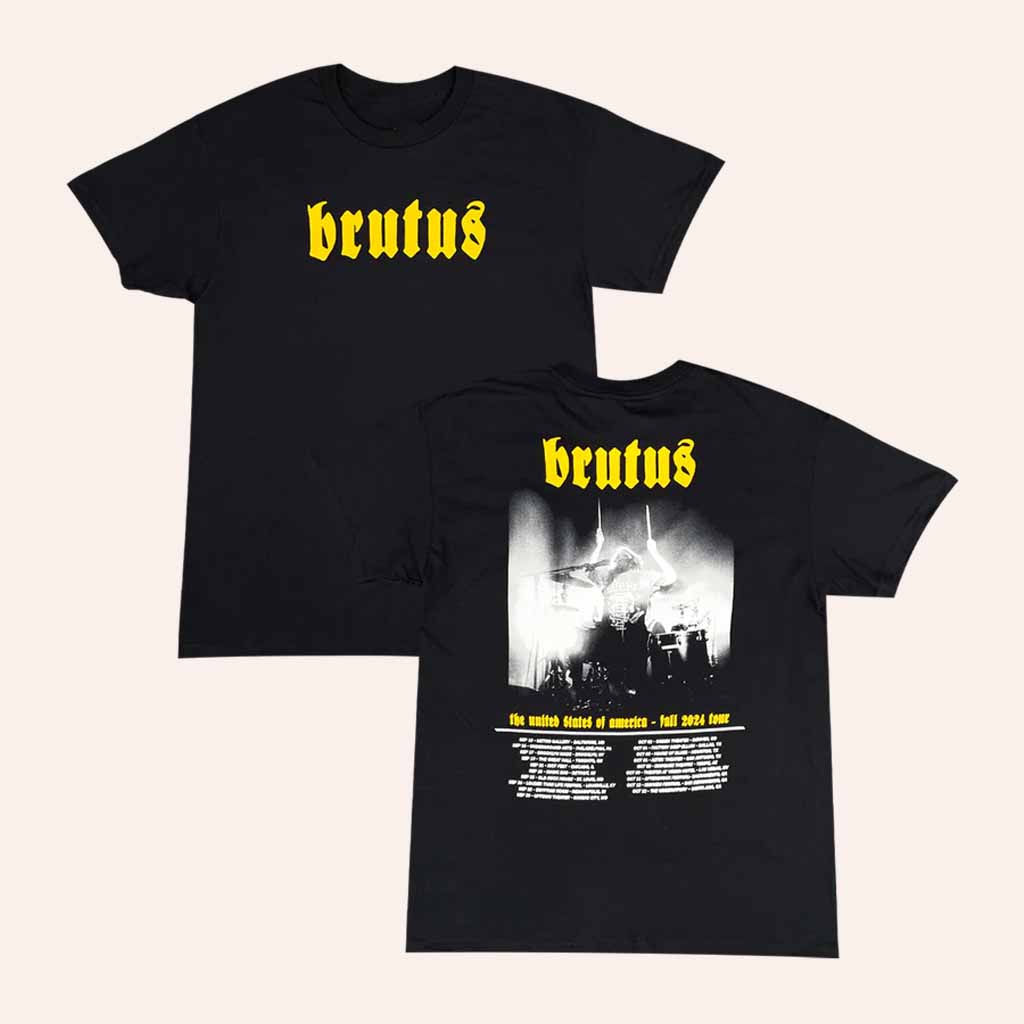 BRUTUS Merch Fall 2024 Tour T-Shirt Christmas Gift Ideas For Fans-1