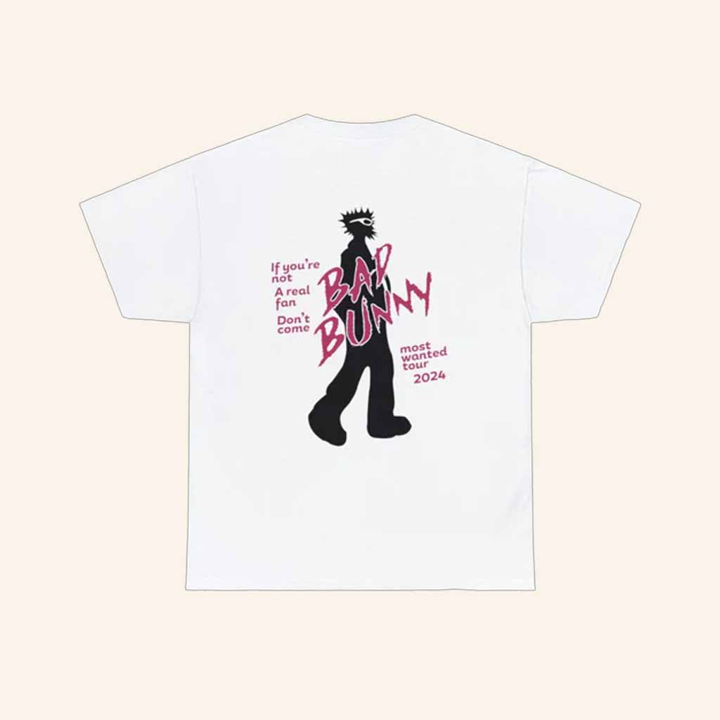 Bad Bunny Merch Signature Real Fan Shirt White Christmas Presents For Boyfriend-1 Bad Bunny Merch Signature Real Fan Shirt White Christmas Presents For Boyfriend-1