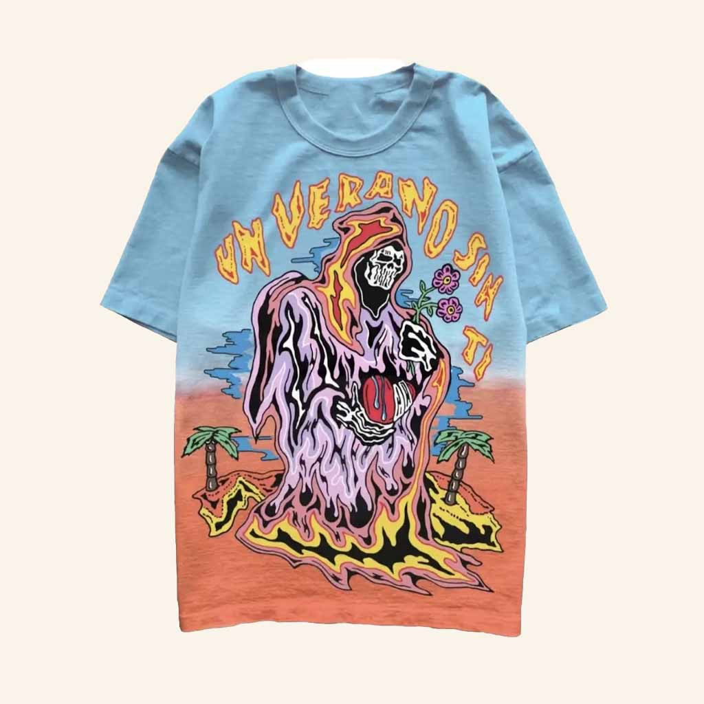 Bad Bunny Merch Warren Lotas Bad Bunny Un Verano Sin Ti Ombre Shirt Gifts For Besties-1