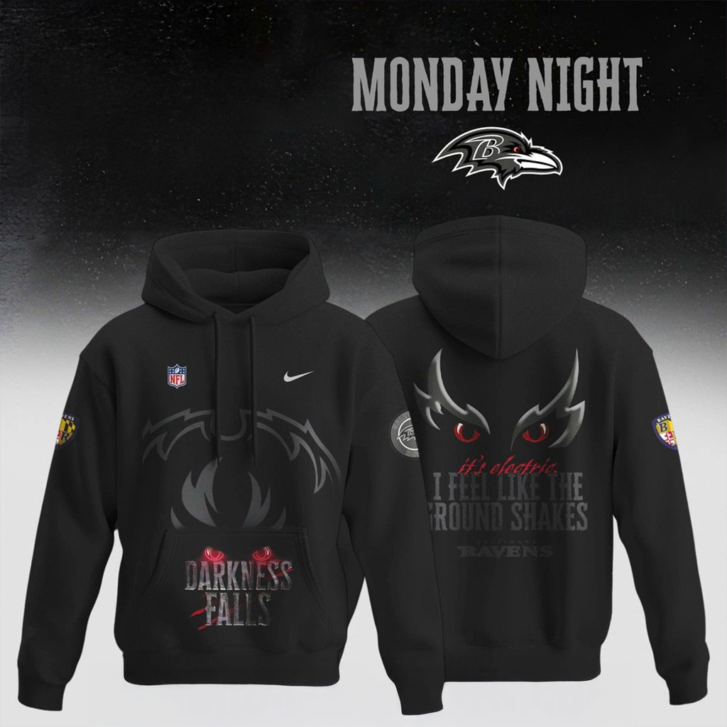 Baltimore Ravens Darkness Falls 2025 Hoodie Baltimore Ravens Merch Gift Ideas For Friend-1 Baltimore Ravens Darkness Falls 2025 Hoodie Baltimore Ravens Merch Gift Ideas For Friend-1