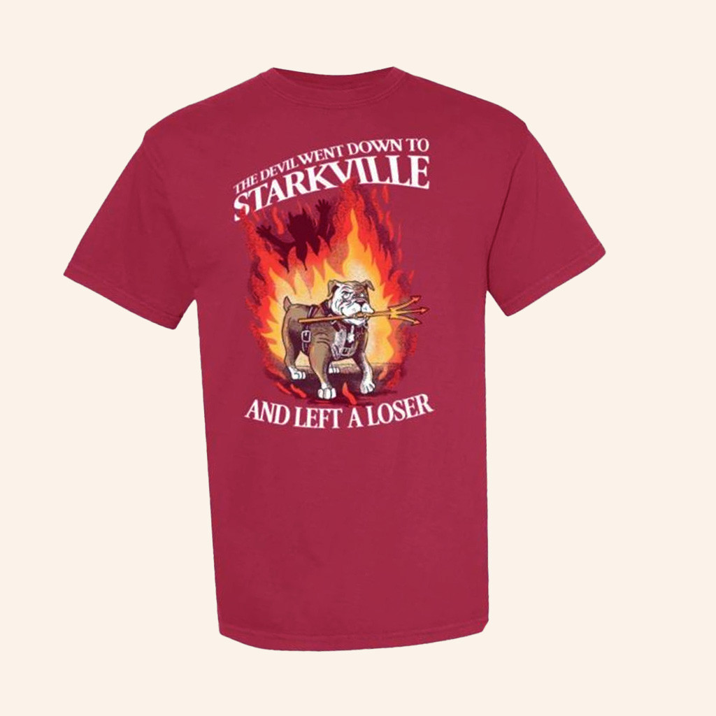 Barstool Sports Merch Down To Starkville T-Shirt Gift Ideas For Him-1