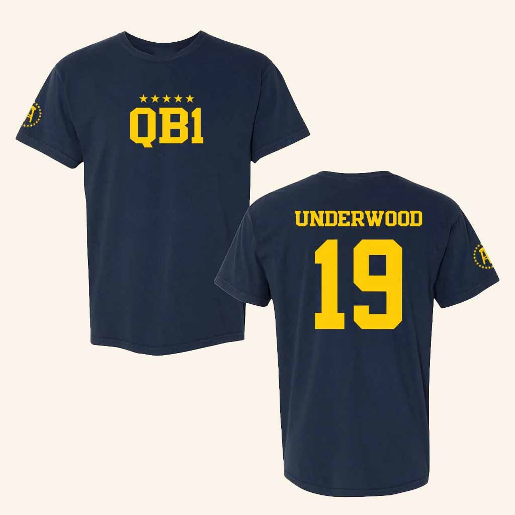 Barstool Sports Merch Qb1 Mi T-Shirt Best Birthday Gift For Dudes-1 Barstool Sports Merch Qb1 Mi T-Shirt Best Birthday Gift For Dudes-1