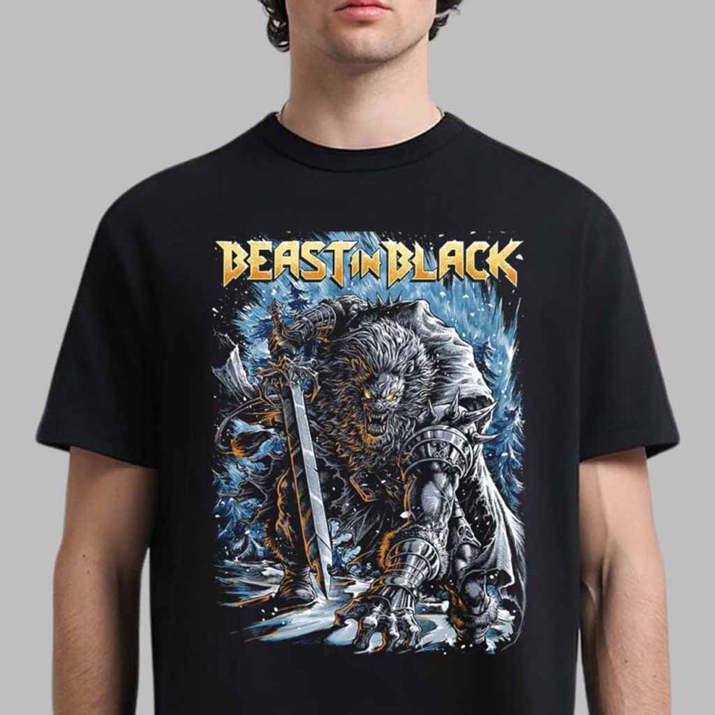 Beast In Black Winter Beast 2024 Merch T-Shirt Fan Merch Gift Ideas For Husband-1