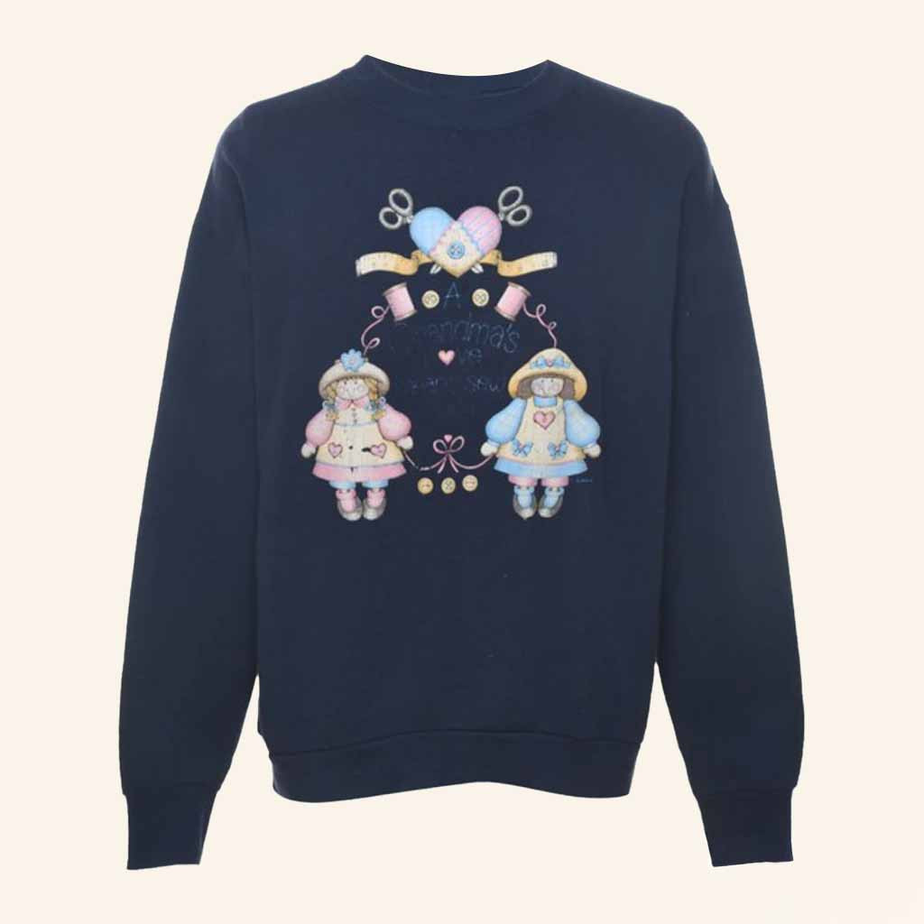Beyond Retro Merch Dolls A Grandma's Love Means Sew Much Sweatshirt Chrismast Gift Ideas-1 Beyond Retro Merch Dolls A Grandma's Love Means Sew Much Sweatshirt Chrismast Gift Ideas-1