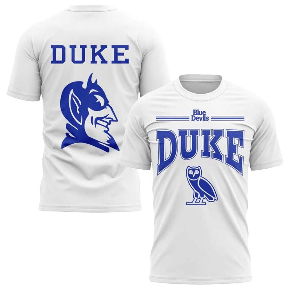 Big Duke Jayson Tatum Blue Devils x October's Very Own T-Shirt First Fathers Day Gift-1 Big Duke Jayson Tatum Blue Devils x October's Very Own T-Shirt First Fathers Day Gift-1
