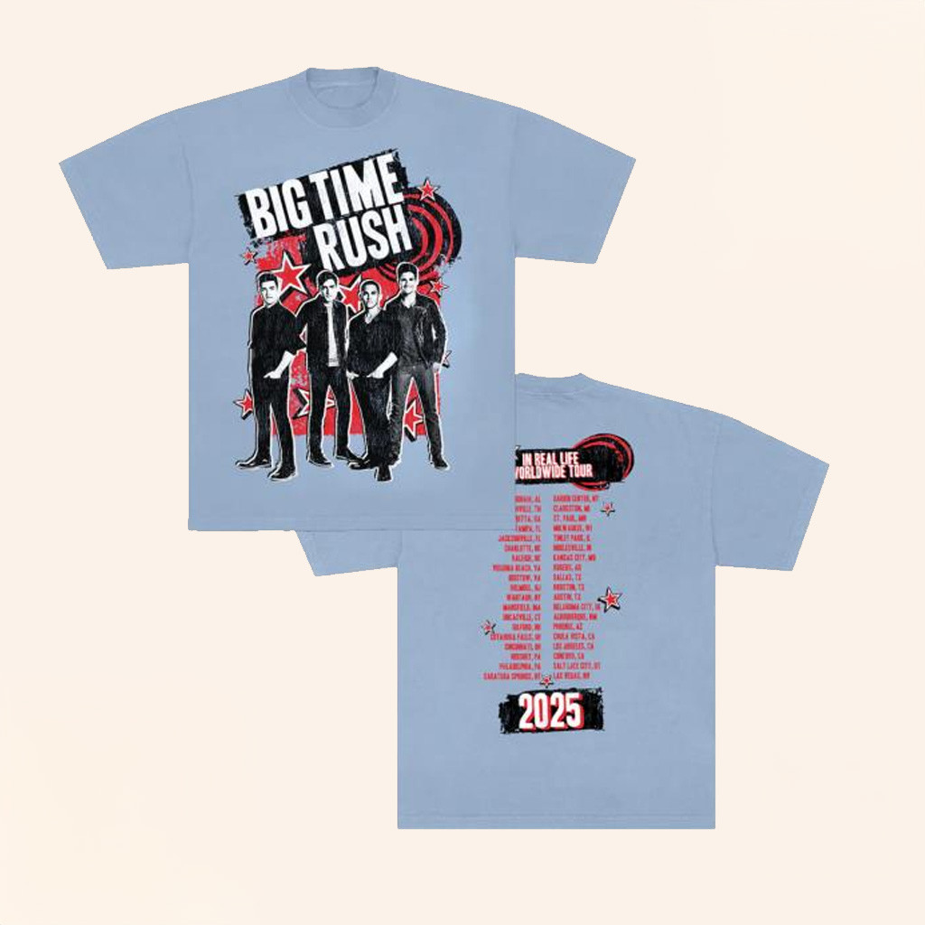Big Time Rush Merch Btr In Real Life Worldwide 2025 Tour T-Shirt Husband Christmas Gift Ideas-1 Big Time Rush Merch Btr In Real Life Worldwide 2025 Tour T-Shirt Husband Christmas Gift Ideas-1