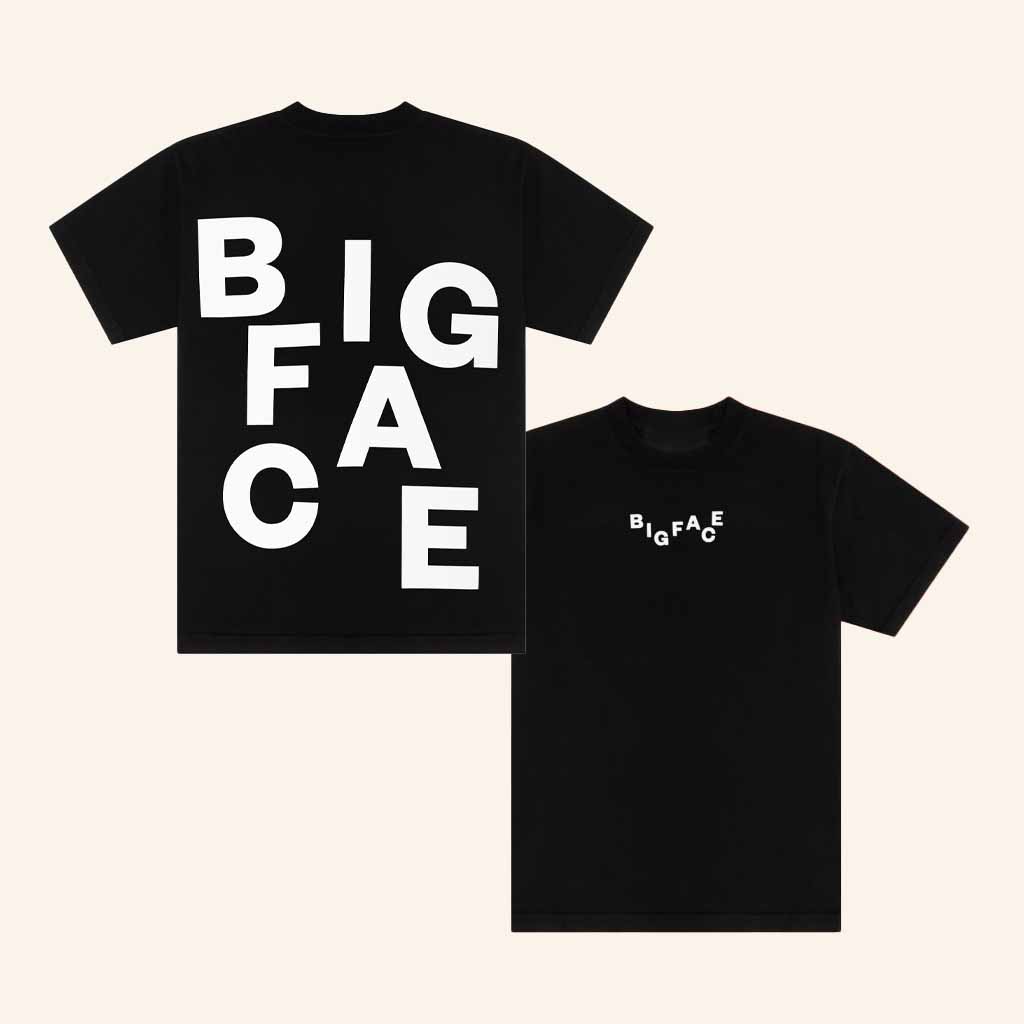 Bigface Brand Merch Bigface Wavy T-Shirt Christmas Ideas For Husband-1