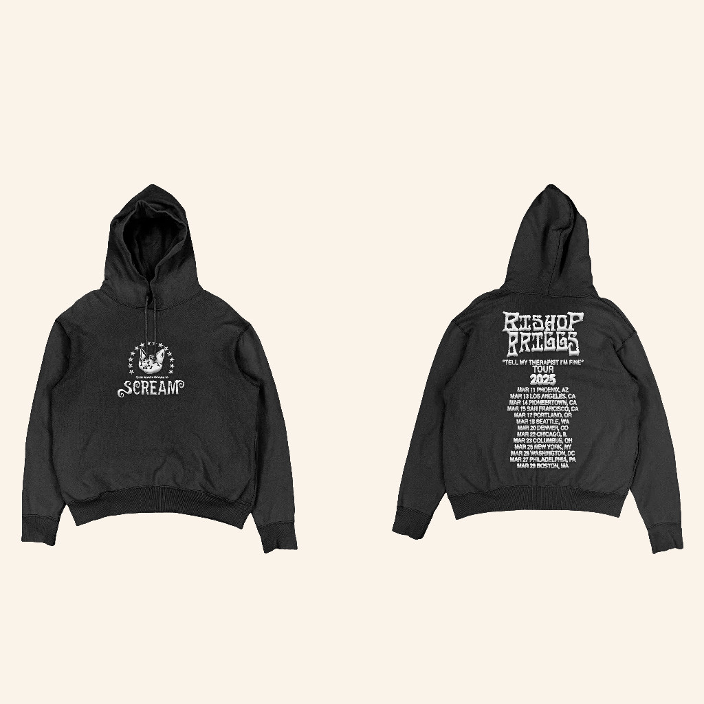 Bishop Briggs Merch Scream Hoodie Best Birthday Gift For Husband-1