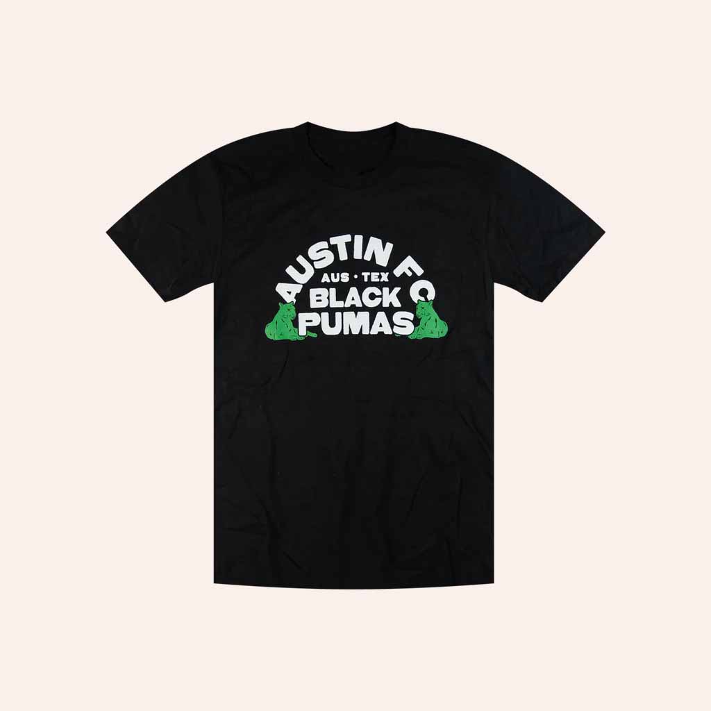 Black Pumas Merch Black Pumas X Austin FC 2022 T-Shirt Christmas Gifts For Band Fans-1 Black Pumas Merch Black Pumas X Austin FC 2022 T-Shirt Christmas Gifts For Band Fans-1