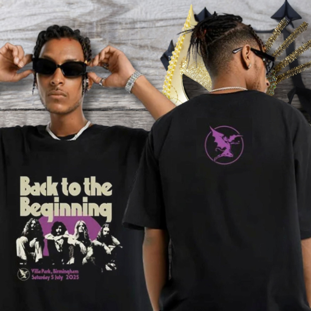 Black Sabbath Back To The Beginning T-Shirt Black Sabbath Merch Gifts For Band Fans-1